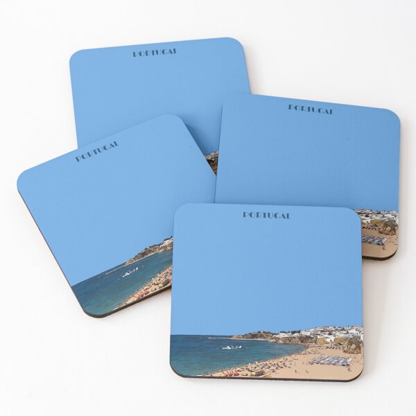 Item preview, Albufeira Travel Poster designed and sold by Simply The West Prints.