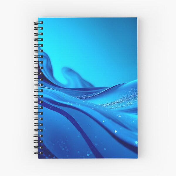 Item preview, Lustrous deep blue liquid flow with glittering particles designed and sold by homydesign.