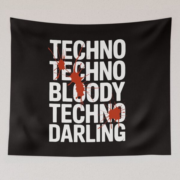 Item preview, Techno bloody  Techno, darling. Techno Djs designed and sold by paulo silveira.