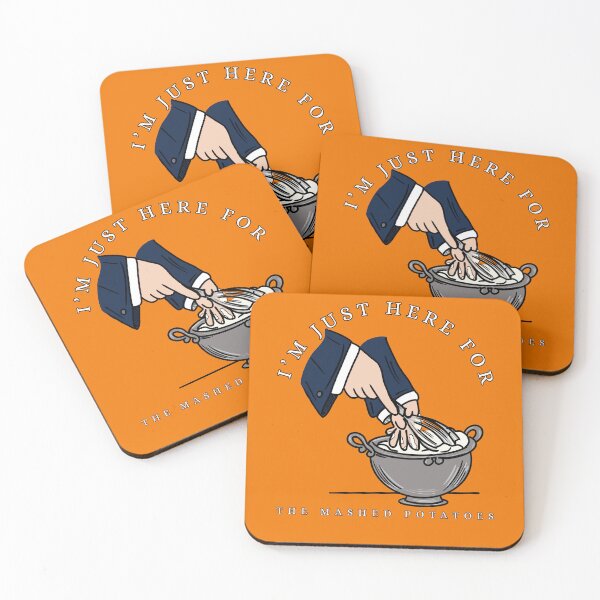Item preview, I’m Just Here For The Mashed Potatoes designed and sold by Kate Miller Illustrator.