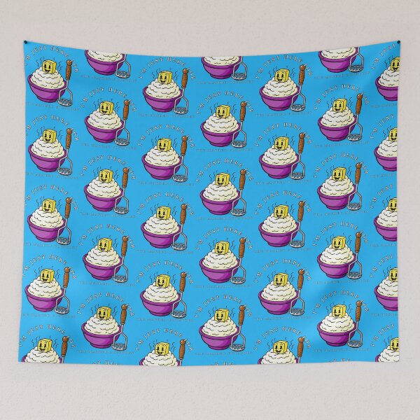 Item preview, I’m Just Here For The Mashed Potatoes designed and sold by Kate Miller Illustrator.