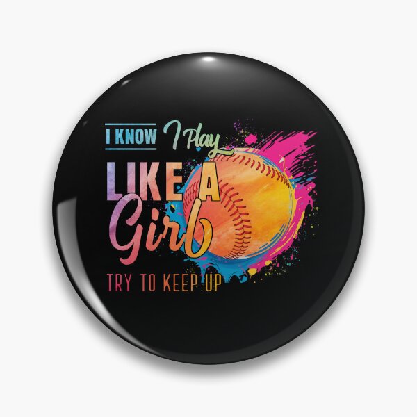 Item preview, Play Like a Girl Softball T-Shirt designed and sold by TinaMDedrick.