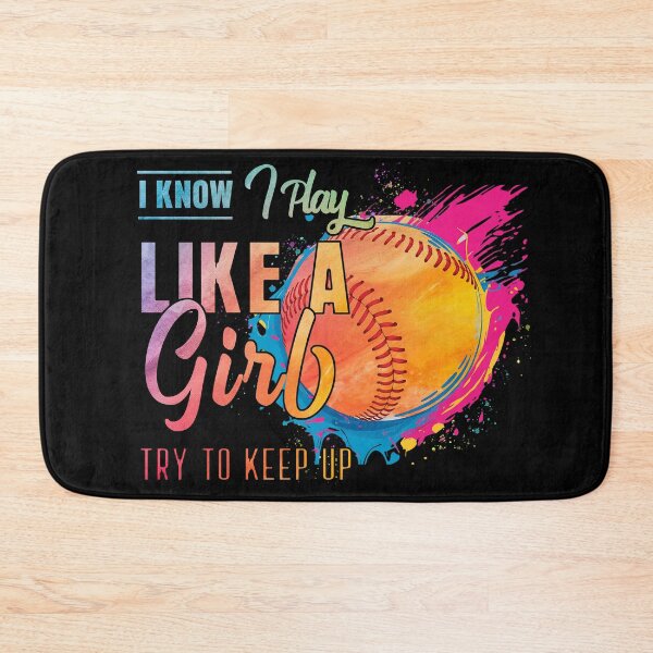 Item preview, Play Like a Girl Softball T-Shirt designed and sold by TinaMDedrick.