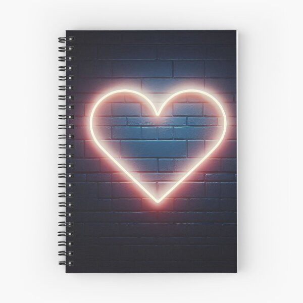Item preview, A glowing neon heart, radiating warmth and love designed and sold by homydesign.
