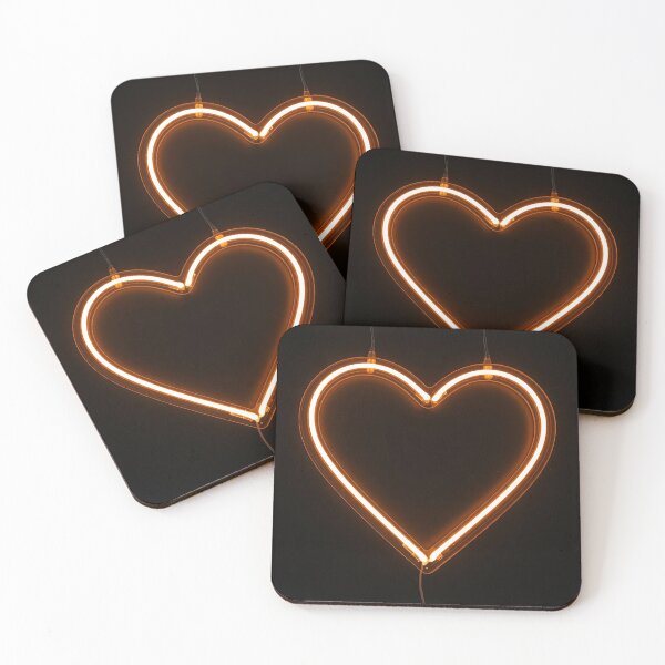 Item preview, A glowing neon heart, radiating warmth and love designed and sold by homydesign.