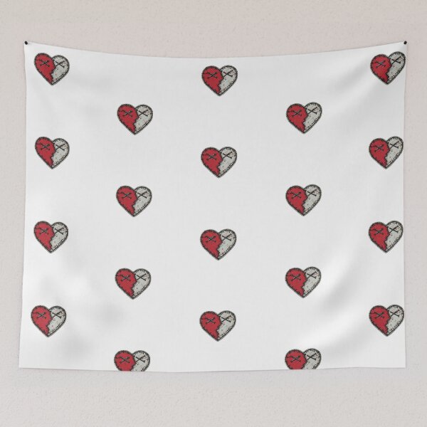 Item preview, Broken Heart Stitched Together – Grunge Love Art designed and sold by Yogabyadeola.
