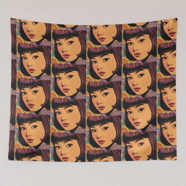 Item preview, Psychedelic Japan Girl designed and sold by Vintage City.