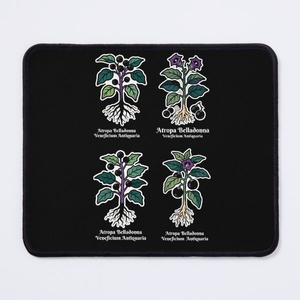 Item preview, Deadly Nightshade Sticker | Atropa Belladonna Neo-Contour Decal for Laptop designed and sold by JACI'S STORE.