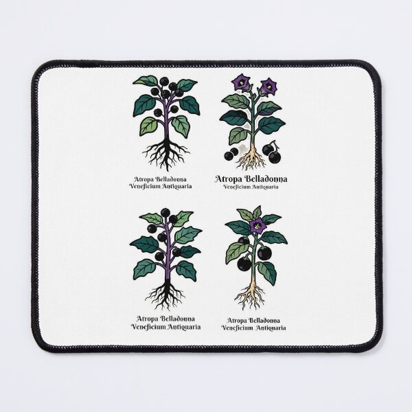 Item preview, Deadly Nightshade Sticker | Atropa Belladonna Neo-Contour Decal for Laptop designed and sold by JACI'S STORE.