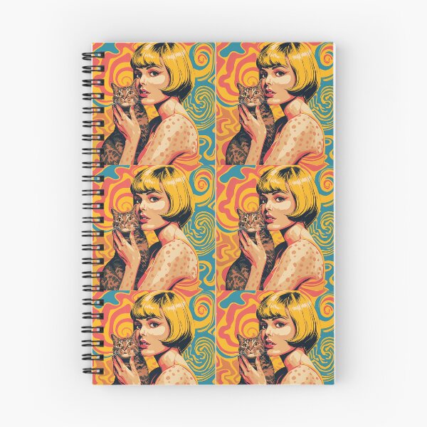 Item preview, Retro Leopard Woman Vintage Girl Cat designed and sold by Vintage City.