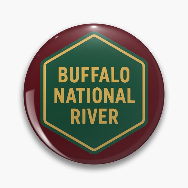 Item preview, Buffalo National River  designed and sold by Broken Antler Designs .