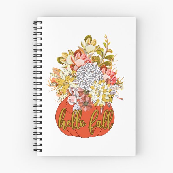 Item preview, "Hello Fall! Floral Pumpkin" designed and sold by wildwhimsical.