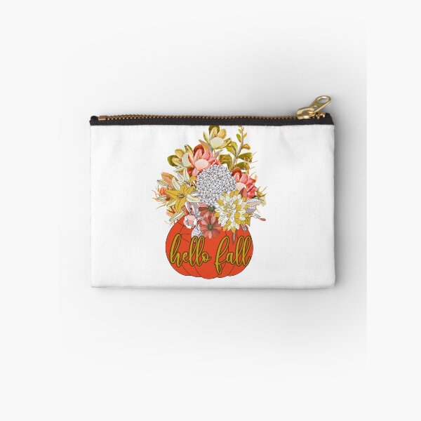 Item preview, "Hello Fall! Floral Pumpkin" designed and sold by wildwhimsical.