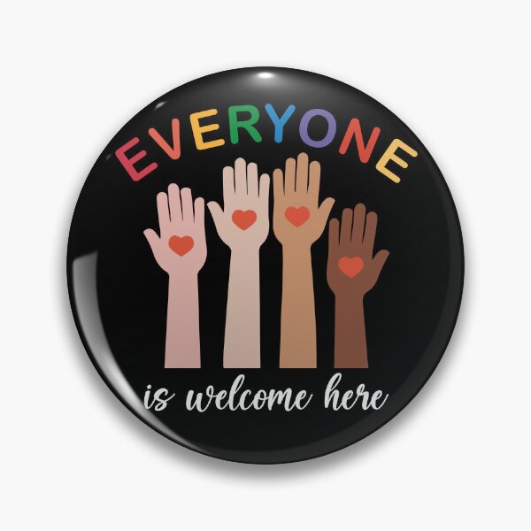Item preview, Everyone Is Welcome Here designed and sold by studionelloe.