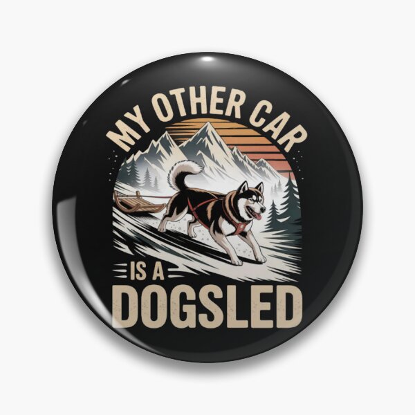 Item preview, My other car is a dogsled designed and sold by JenniferRudol.