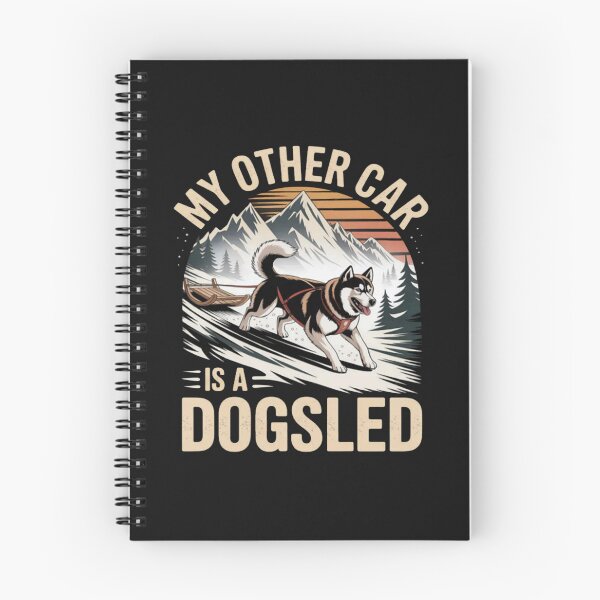 Item preview, My other car is a dogsled designed and sold by JenniferRudol.