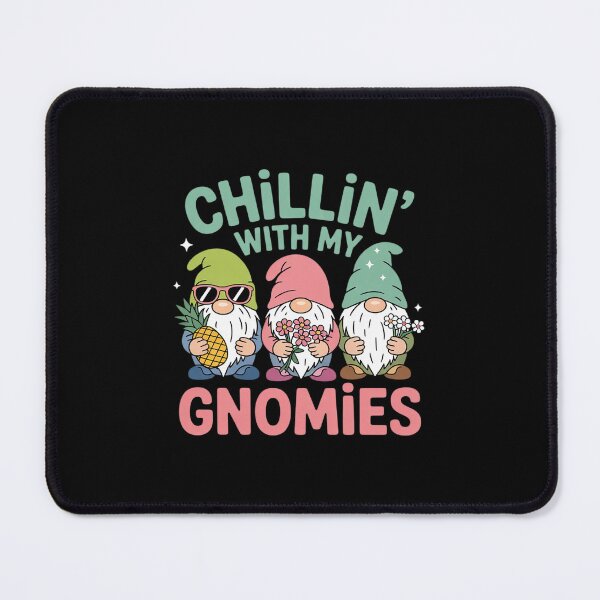 Item preview, Womens Chillin with my gnomies Cute Spring or Summer Gnomes  designed and sold by THagBlue.