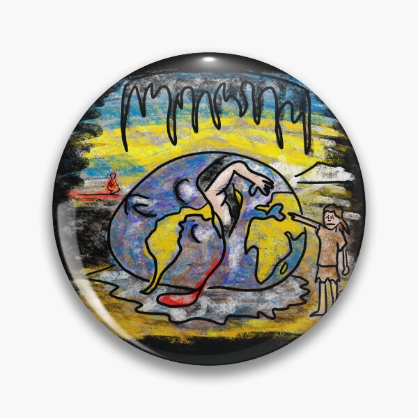 Item preview, Geopolitics Child in Crayon  designed and sold by Kate Miller Illustrator.