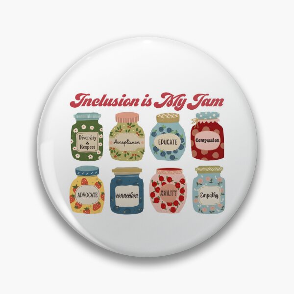 Item preview, Inclusion Is My Jam designed and sold by eroseaillustrat.