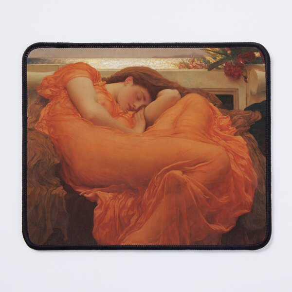 Item preview, Flaming June - Sir Frederic Leighton 1895 designed and sold by forgottenbeauty.
