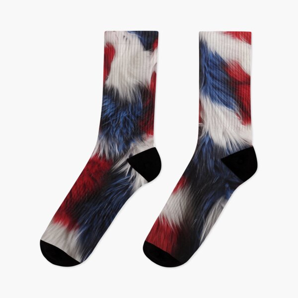 Item preview, Red, White, and Blue, Fur 2 designed and sold by RedHandedOD.