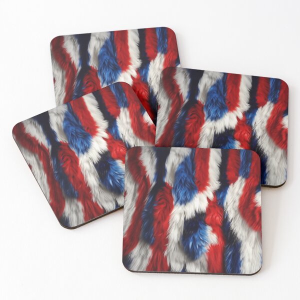 Item preview, Red, White, and Blue, Fur 1 designed and sold by RedHandedOD.