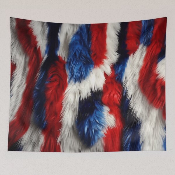 Item preview, Red, White, and Blue, Fur 1 designed and sold by RedHandedOD.