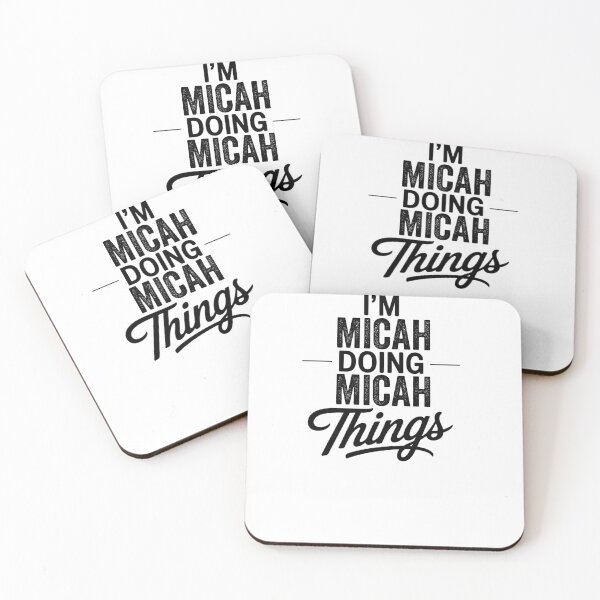 Item preview, I'm Micah Doing Micah Things designed and sold by Oussinc.