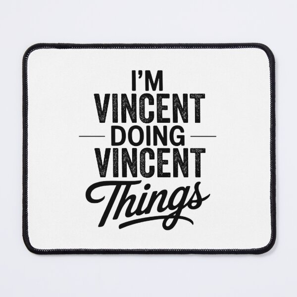 Artikelvorschau, Ich bin Vincent und mache Vincent-Dinge entworfen und verkauft von Oussinc.