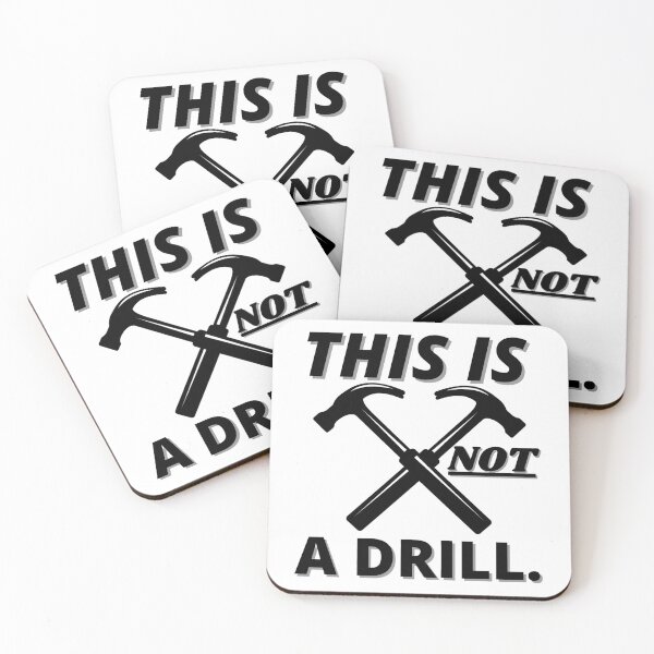 Item preview, THIS IS NOT A DRILL. designed and sold by JACI'S STORE.