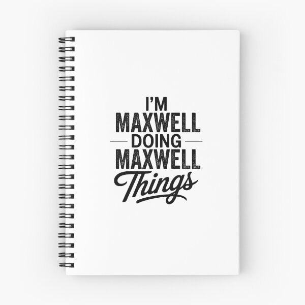 Item preview, I'm Maxwell Doing Maxwell Things designed and sold by Oussinc.