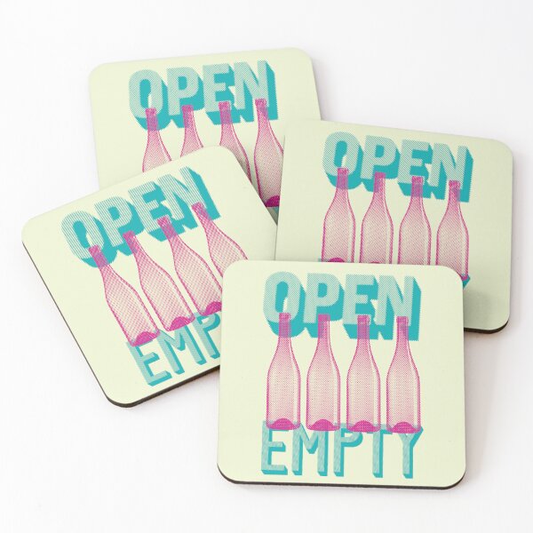 Item preview, Open till Empty #1 designed and sold by Type, Wine, etc..