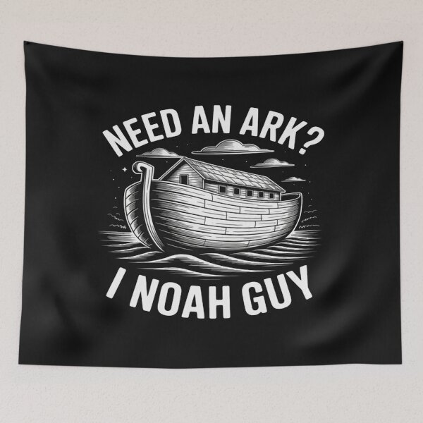 Item preview, Need an Ark I Noah Guy with Ark Funny for Christmas designed and sold by JenniferRudol.