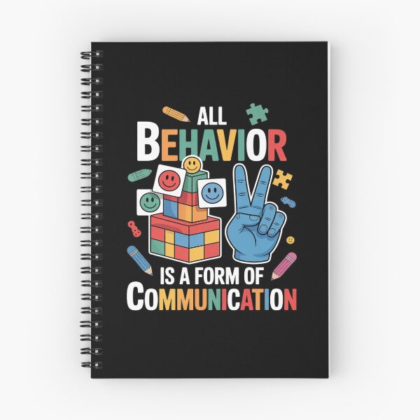 Item preview, All Behavior Is A Form Of Communication Autism SPED Teacher  designed and sold by THagBlue.