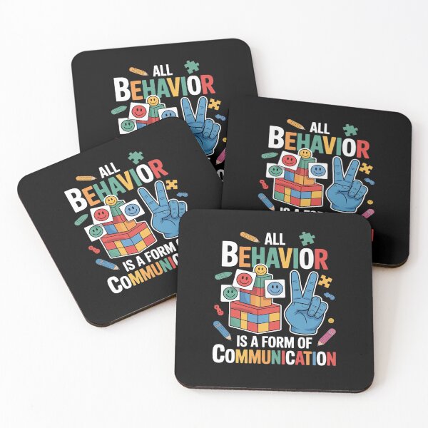 Item preview, All Behavior Is A Form Of Communication Autism SPED Teacher  designed and sold by THagBlue.