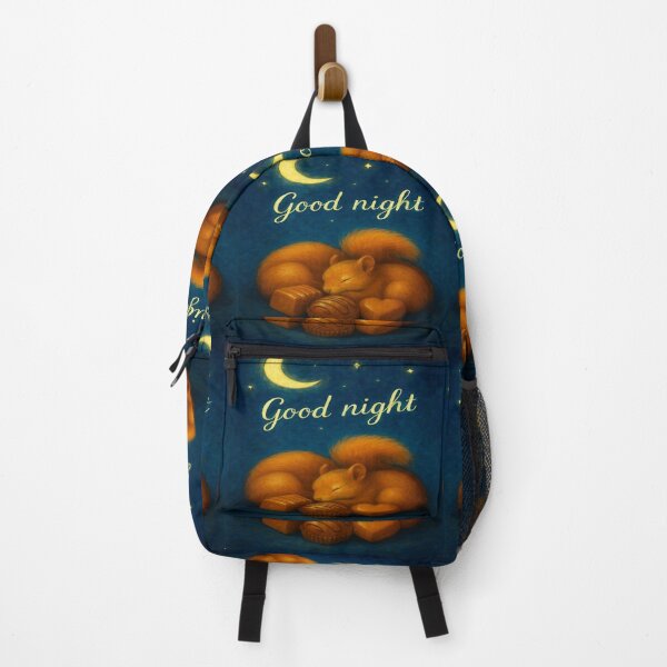 Item preview, Goodnight chocolate squirrels with moon and stars designed and sold by Ecosetereos.