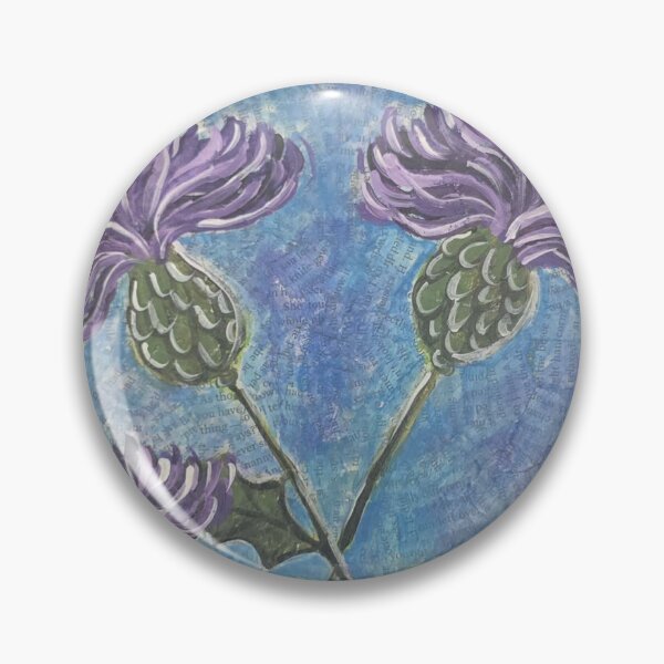 Item preview, thistles designed and sold by DragynFlyFree.