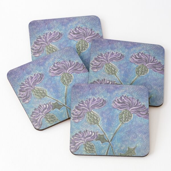 Item preview, thistles designed and sold by DragynFlyFree.