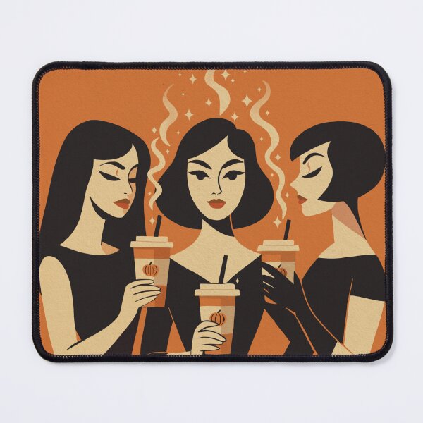 Item preview, Spelling It Out – Retro Witch Coffee Club designed and sold by OddlyEnoughArt.
