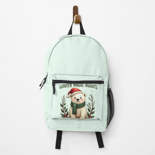 Item preview, Winter Magic Polar Bear – Cozy Holiday Design designed and sold by PriyaMagic.