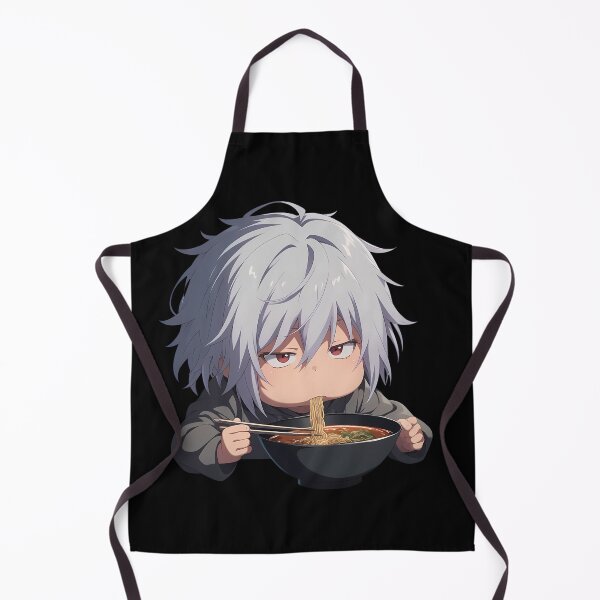 Item preview, Accelerator A Certain Scientific Railgun Chibi Boy Slurping Kawaii Ramen Anime designed and sold by Raslbazola.
