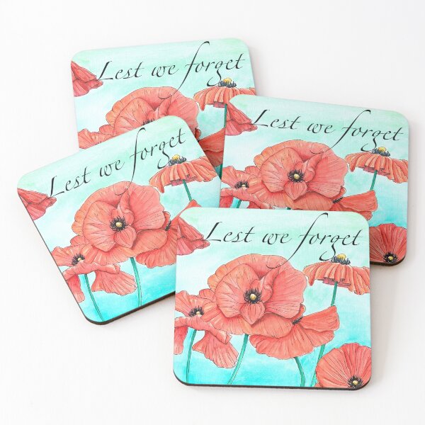 Item preview, Poppies for Remembrance - Lest we forget designed and sold by HBOriginalsArt.