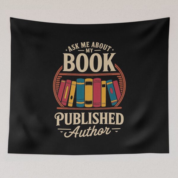 Item preview, Ask Me About My Book Published Author  designed and sold by THagBlue.