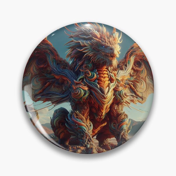 Item preview, Earth Dragon designed and sold by GalleryBrisArt.