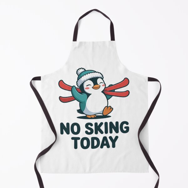 Item preview, No Skiing Today Sad Penguin Funny Ski Joke for Ski Day designed and sold by StacyAntunez6.