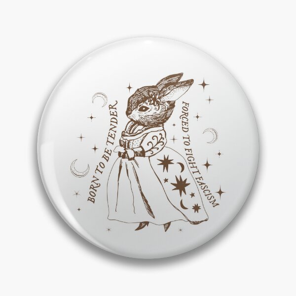 Item preview, Born To Be Tender Forced To Fight Fascism designed and sold by studionelloe.