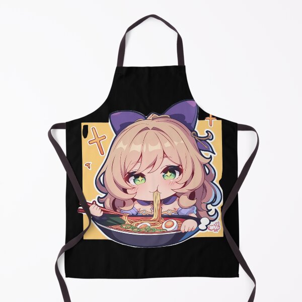 Item preview, Game Lisa Kawaii Ramen Moment Genshin Impact Anime Girl Chibi Cute Style designed and sold by Raslbazola.