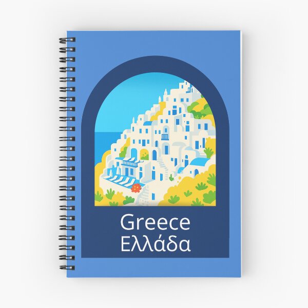 Item preview, White Houses Seaside Village Greece Shirt, Greek Tee, Greece T-shirt, Unisex designed and sold by CraftedHome.