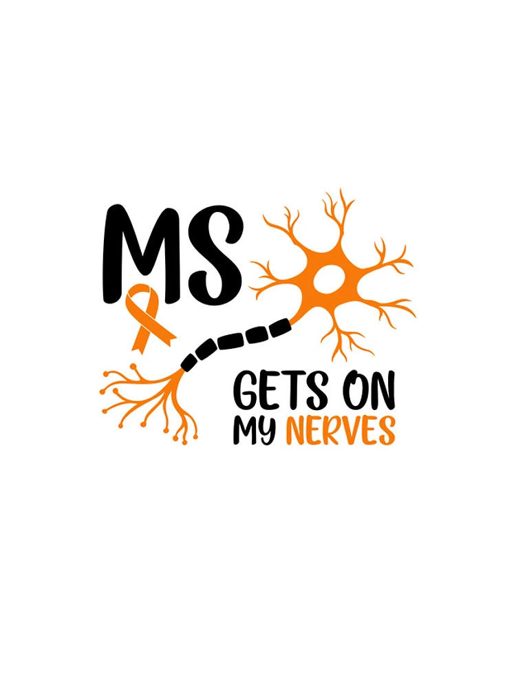 Thumbnail 4 of 4, iPhone Case, Multiple Sclerosis Awareness designed and sold by RoderickStout.
