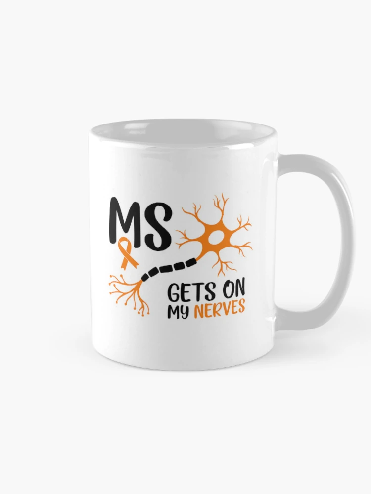 Thumbnail 3 of 6, Coffee Mug, Multiple Sclerosis Awareness designed and sold by RoderickStout.